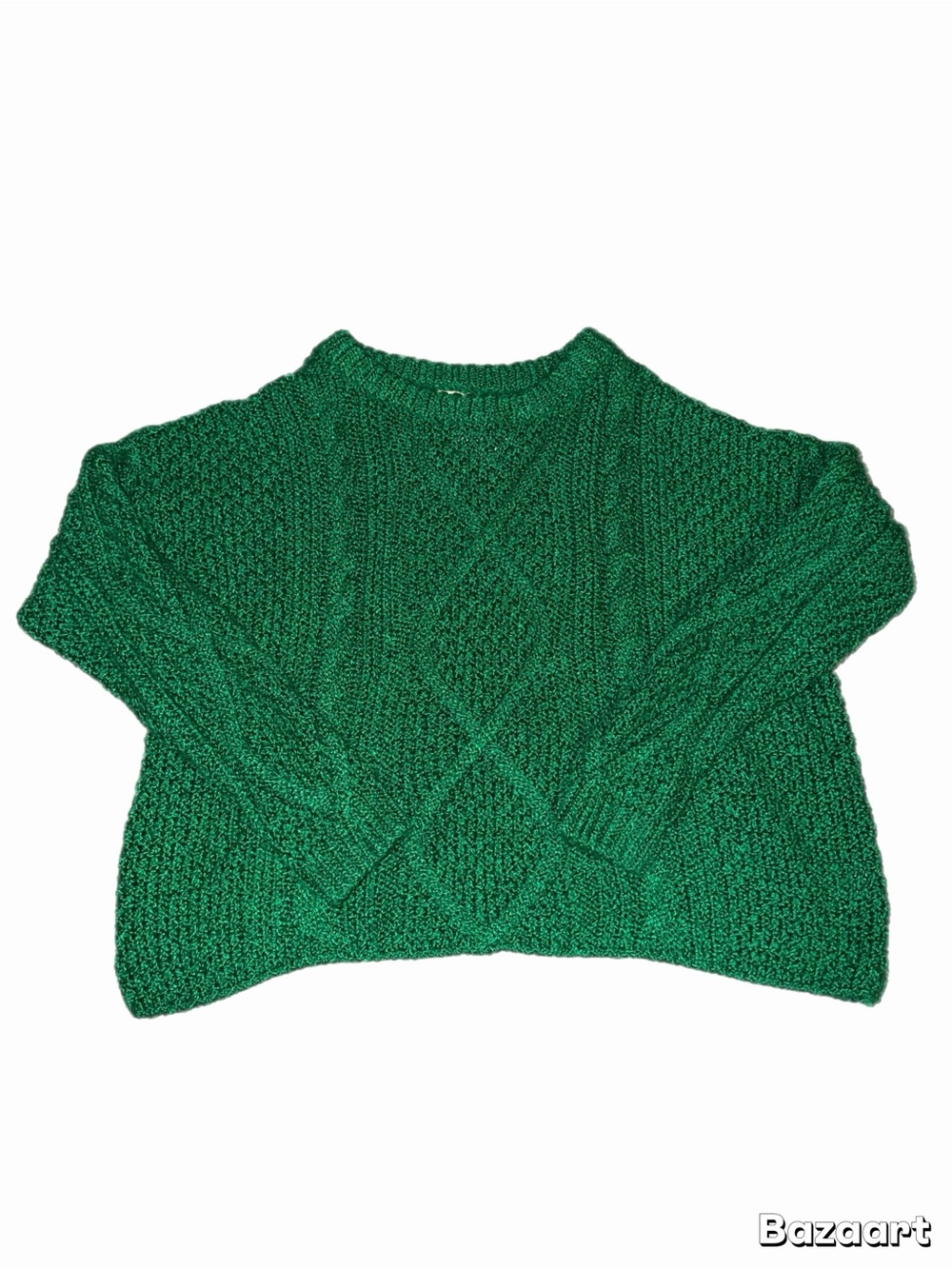 BiBi Emerald Green Crewneck Sweater